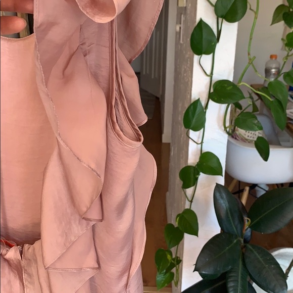 Free People low back ruffle mini dress - Picture 5 of 5